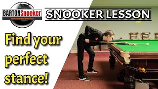 SNOOKER The PERFECT Stance  Snooker Tips [upl. by Kaia]