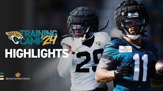 Jaguars Training Camp Highlights Day 5  Jacksonville Jaguars [upl. by Clevie152]