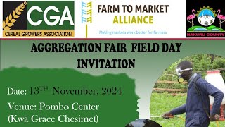 Aggregation field day to be held on date 13112024 at pombo center [upl. by Irol]