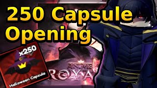 Anime Royal 250 Capsule Opening do we get Cid [upl. by Ennylcaj]