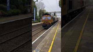 GBRf 66788 “Locomotion 15” 66778 “Cambois Depot 25 Years”  Alsager [upl. by Segroeg972]