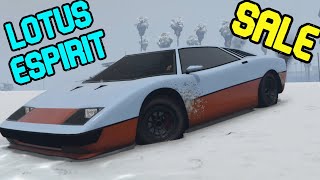 GTA Review  SALE  Stromberg  Lotus Espirit  Weapons Performance amp Customisation  Discounted [upl. by Ardyce]