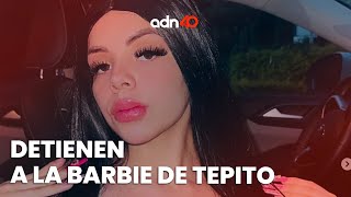 Detuvieron a la tiktoker y socia de las quotlicuachelasquot la Barbie de Tepito [upl. by Aeynod42]