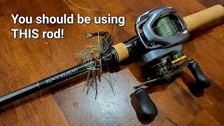 This is the chatterbait rod you NEED [upl. by Nabila21]