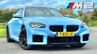 BMW M2 G87  REVIEW on AUTOBAHN [upl. by Kcirded]