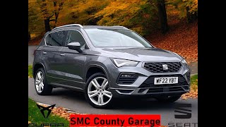 2022 SEAT Ateca FR 15 TSi Automatic  Video Tour  Only 18420 Miles £20995 smccountygarage1997 [upl. by Onirefes572]