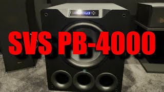 SVS PB4000 Subwoofer Review [upl. by Formenti]