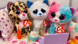 Beanie Boos The Sleepover skit [upl. by Rangel]