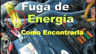 Prueba de Fuga de Corriente de la Batería del Auto🚗 【Diagnóstico paso a paso】 [upl. by Refotsirk483]