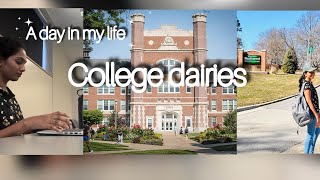 College day in my life 🏫📚 Masters life in US 🇺🇸 USA telugu vlog  NWMSU [upl. by Morris907]