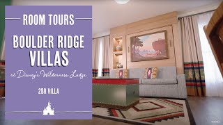 Boulder Ridge Villas at Disney’s Wilderness Lodge  TwoBedroom Villa  Walt Disney World Resort [upl. by Airetnuhs49]