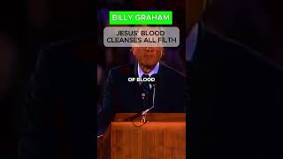 Billy Graham  Jesus blood Cleanthes sin billygraham christian shorts [upl. by Adamis]