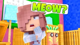 Minecraft Daycare  KAT HAS A VOICE  Minecraft Roleplay [upl. by Llebana]