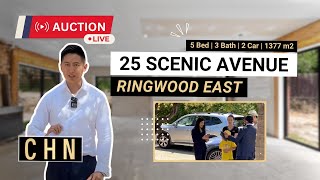 Full Version Live Auction  25 Scenic Avenue Ringwood East [upl. by Aryl]