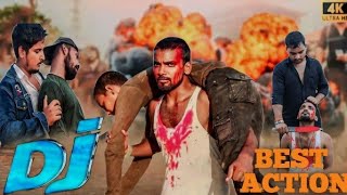 Dj MovieBest Spoof Action Scene Dj Allu Arjun Fight videoBest Spo [upl. by Salohci]