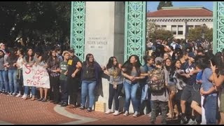 To Protest Racism Students Block White People From Getting to Class [upl. by Churchill724]