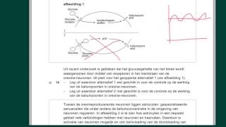 VWO biologie examenuitleg 2011 tijdvak 1 vr 1316 [upl. by Davita]