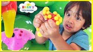 Rainbow Glitter Slime  More Compilation🌈DIY Kinetic Sand for Kids  Learn Colors  Hello Cocobi [upl. by Othe169]