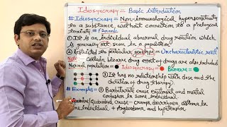 29 Idiosyncrasy  Basic Introduction to Idiosyncrasy  Idiosyncratic Reaction  ADR Types [upl. by Stav]