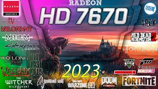 HD 7670 in 15 GAMES  20232024 [upl. by Ary353]