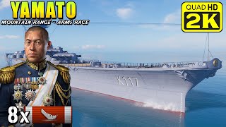 Battleship Yamato  15 second reload with Yamamoto [upl. by Hsejar]