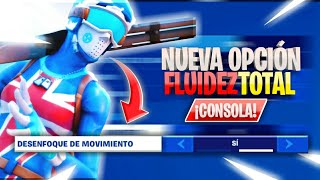 NUEVA OPCIÓN para tener GRÁFICOS FLUIDOS en Fortnite PS4 Desenfoque de Movimiento [upl. by Ayotan]