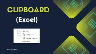 Despre Clipboard optiune utila din Excel [upl. by Etnuahc]