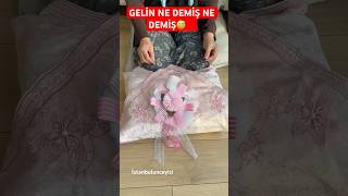 Kollar bilezik dolmalı arabam Mercedes olmalı😅😅Demiş😅😅 crochet baby kesfet istanbulunceyizi [upl. by Mcquoid]