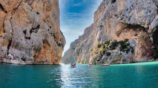 Gorges du Verdon 4K Drone Footage  Point Sublime  Lac de Sainte Croix  Aiguines [upl. by Annoet]