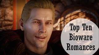 Top 10 Bioware Romances [upl. by Roeser631]