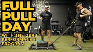 FULL PULL DAY IN THE GBRS PERFORMANCE PROGRAM [upl. by Trawets597]