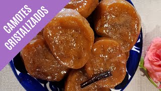 COMO HACER DULCES CRISTALIZADOS  DULCES DE CAMOTE [upl. by Nahsin]