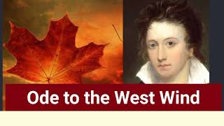 Ode to the West wind by P B Shelley in hindi [upl. by Down]