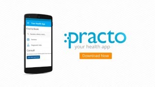 Practo mobile app helps you find the right doctor near you in seconds [upl. by Horter]