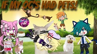 My OCs Pets LOLFunny Gacha Life Mini MovieGLMM [upl. by Charmaine]