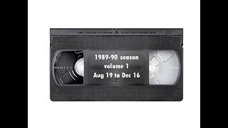 First Division goals 198990 VHS cassette vol 1 [upl. by Kendell]