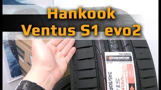 Hankook Ventus S1 evo2 k117  обзор [upl. by Nalniuq]