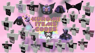 KUROMI ITEMS CODES [upl. by Ariday]