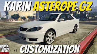 Karin Asterope GZ Customization  GTA Online [upl. by Ahsenyl]