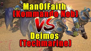 DoW 2 Elite  ManOfFaith Knob vs Deimos TM [upl. by Yrrek222]