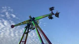 Would you ride this ride Montgomery County Fair jesus4life countyfair carnival [upl. by Aicina]