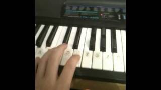 Fur Elise for beginners pt2 left hand [upl. by Langbehn]