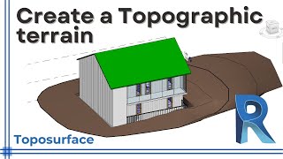 Revit  How to draw a topographic terrain for your projects Toposurface [upl. by Khoury]