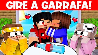 P3DRU JOGOU com sua CRUSH o JOGO DA GARRAFA no Minecraft [upl. by Leahcir]