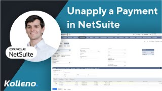 NetSuite Tutorial  How To Unapply a Payment From an Invoice in NetSuite [upl. by Greerson]