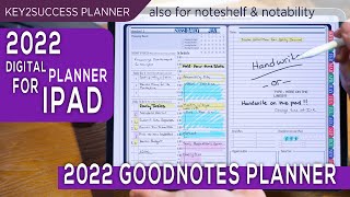 GoodNotes Digital Planner for iPad [upl. by Torry]