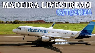 MADEIRA LIVE CR7 AIRPORT  LPMA [upl. by Debbi]