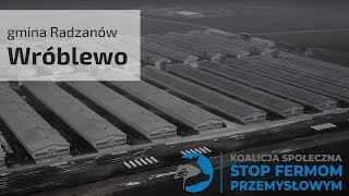 Mieszkańcy gminy Radzanów mówią dość ekspansji ferm przemysłowych [upl. by Enialehs]