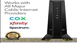 NETGEAR Nighthawk MultiGig Cable Modem CM2000  Compatible with All Cable Providers incl Xfinity [upl. by Isidro]