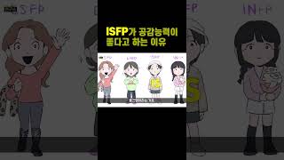 ISFP가 공감능력이 좋다고 하는 이유 shorts [upl. by Avevoneg]